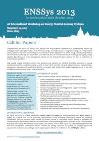 Call for Papers